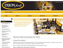 Tablet Screenshot of dijonfoods.com